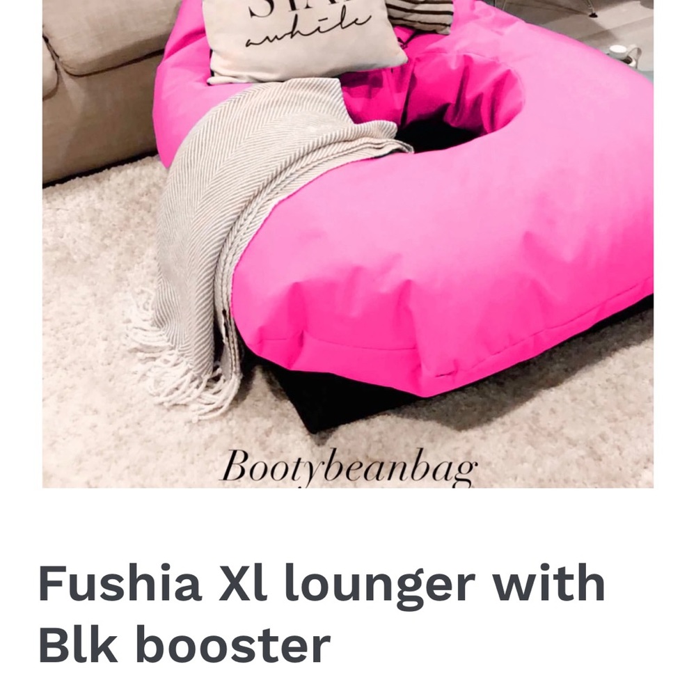 XL lounger w/ booster